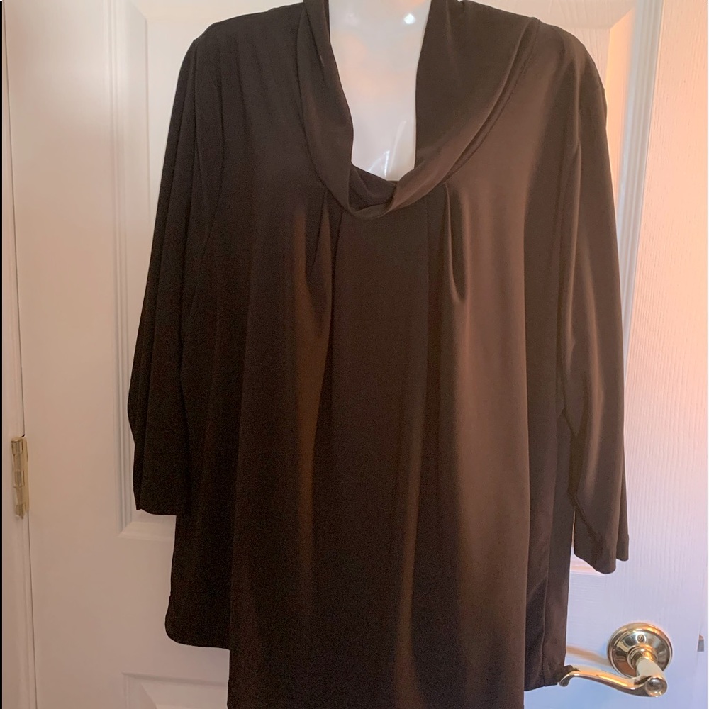 Pretty cowl neck top